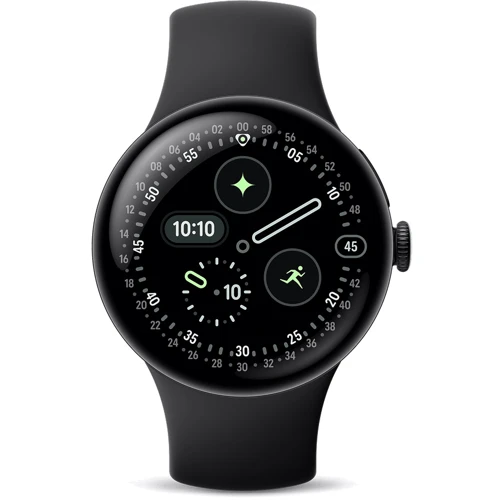 Смарт-часы Google Pixel Watch 4 41mm Matte Black Aluminium Case with Obsidian Active Band