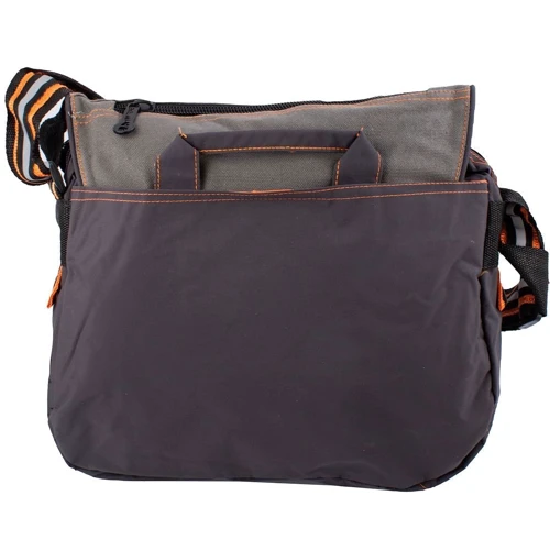 Чоловіча сумка почтальонка Valiria Fashion сіра (DS14-1): Стиль Повсякденний (Casual)