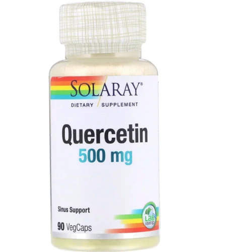 

Solaray, Quercetin, 500 mg, 90 VegCaps (SOR-44685)