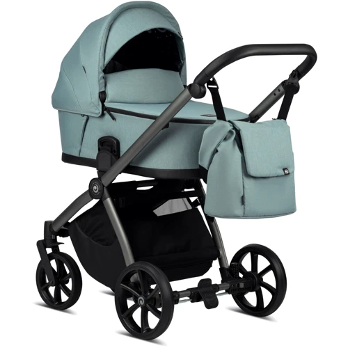 Универсальная коляска 2 в 1 Tutis Mio Plus Thermo Turquoise (1352243): Количество блоков 2