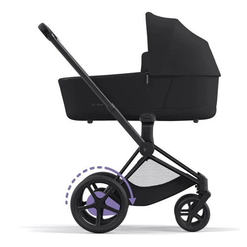 Шасі Cybex ePriam & каркас Matt Black з електродвигуном та акумулятором фото 6