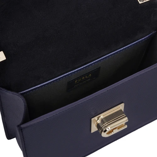 Женская сумка кросс боди Furla 1927 Mini Crossbody 20 темно-синяя (BAFKACOARE00007A00): Тип Сумки
