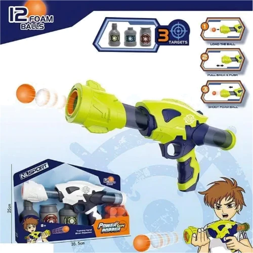 Автомат 12 мячиков 2 цвета (NL 09 U): Производитель Noname