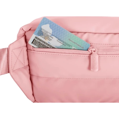 Женская сумка поясная Heys Puffer Mini Waist Bag Rose розовая (30128-0025-00): Фактура Тканая, Гладкая