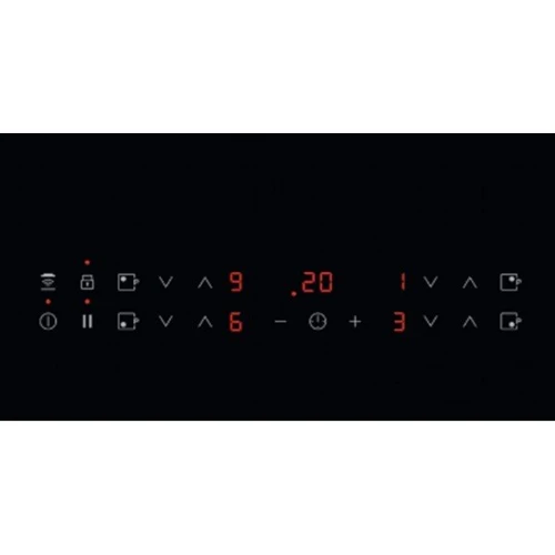 Варочная поверхность AEG HK65407RFB: Расположение панели фронтальное