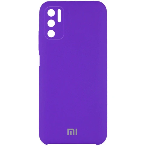Аксессуар для смартфона Mobile Case Silicone Cover Shield Camera Violet for Xiaomi Redmi Note 10 5G / Poco M3 Pro / Poco M3 Pro 5G