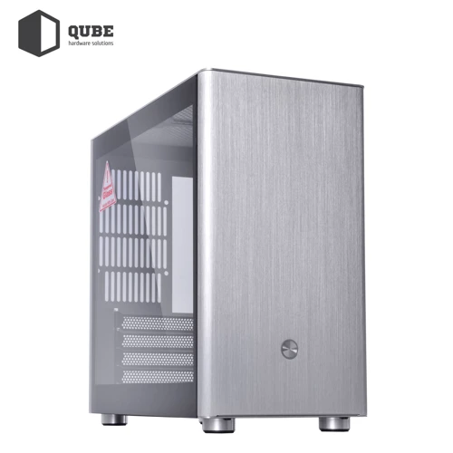 Корпус QUBE V9 Silver (QBV9M_WS6U3): Типоразмер Mini-Tower