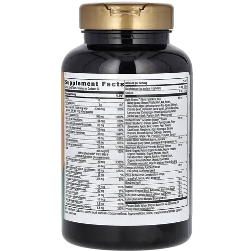 Nature's Way Alive! Max3 Daily Multi-Vitamin Мультивітаміни 180 таблеток (без заліза): Тип Комплексные