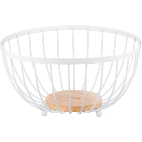 Конфетница Корзина для фруктов Ardesto Midori 25х25х13 см (AR0904W): Тип Корзина для фруктов