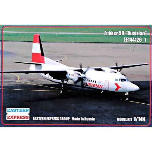 Пассажирський самолет Eastern Express Fokker 50 Austrian