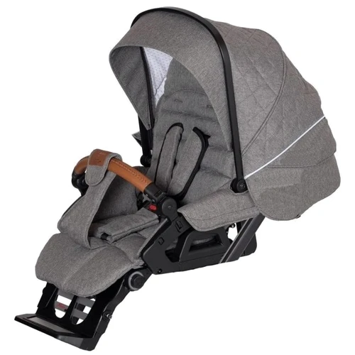 Универсальная коляска 2 в 1 Hartan Yes GTS Selection Grey, серый (2317129552-1): Материал колес полиуретан