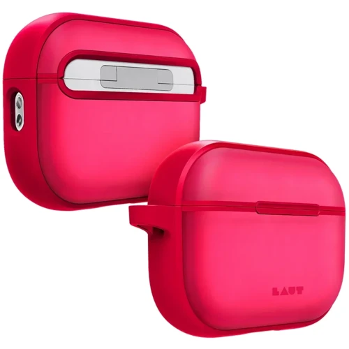 Чохол для навушників LAUT HUEX PROTECT Red (L_APP2_HPT_R) for AirPods Pro 1/2 фото 1