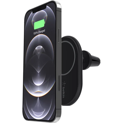 Тримач Belkin Auto Holder Air Ven Mount MagSafe Black 10W (WIC004BTBK-NC) для iPhone 16 I 15 I 14 I 13 I 12 series : Виробник Belkin