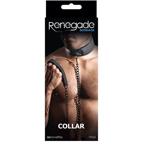 ошейник с поводком NS Novelties Renegade Bondage Collar