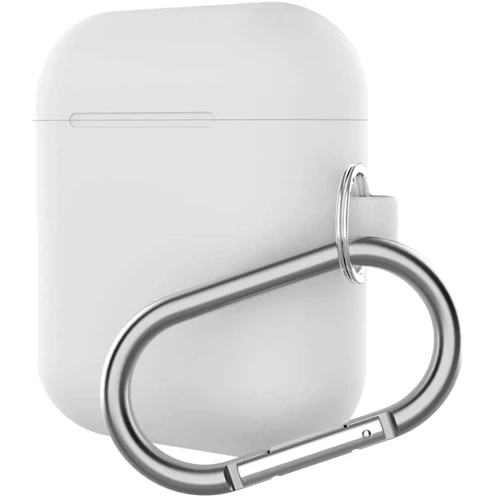 Чохол для навушників TPU Case with Belt White for Apple AirPods
