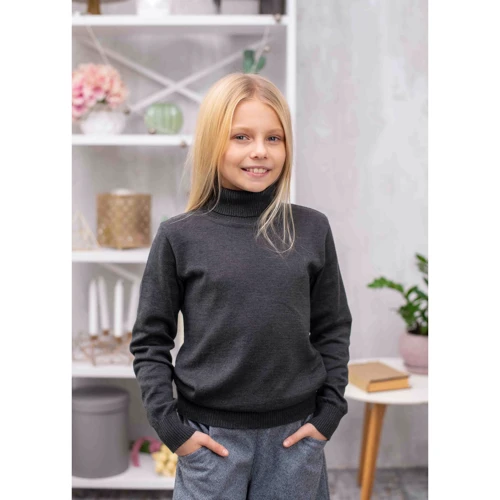 Гольф Top Hat Kids 19094 серый 158 см