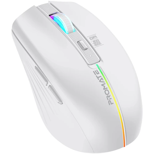 Мышь Promate Kitt Wireless White (kitt.white)
