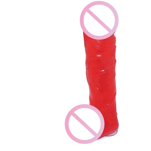 Крафтовое мыло-член с присоской Чистый Кайф Red size M