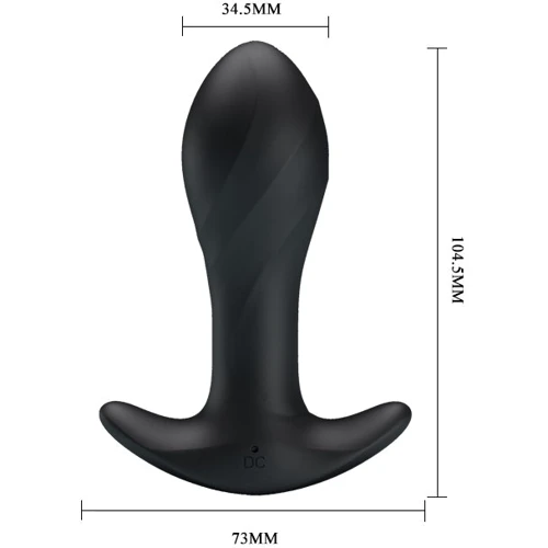Анальная пробка с вибрацией Pretty Love Anal Plug Massager