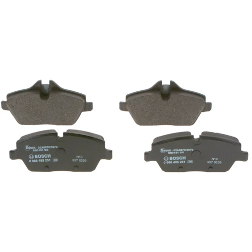 Тормозные колодки Bosch 0 986 495 251
