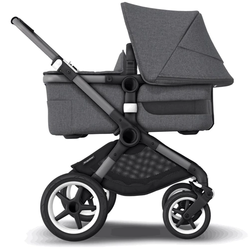 Универсальная коляска 2 в 1 Bugaboo Fox3 Graphite/ Grey Melange/ Grey Melange фото 12