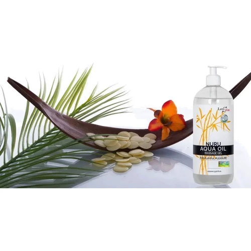 Масажна олія LoveStim - Nuru Аqua Оil, 1000 ml