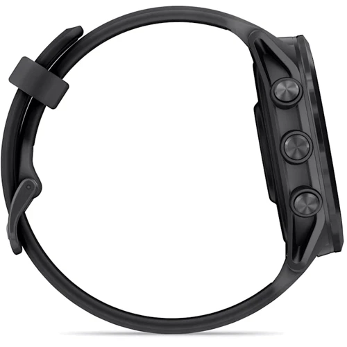 Смарт-часы Garmin Forerunner 570 47mm Slate Grey Aluminium with Translucent Black/Black Band (010-02971-00): Особенности Большой экран, Влагозащищенные, Бесконтактная оплата, Барометр, Компас, Термометр, Встроенный микрофон, Голосовой помощник, Динамик (громкая связь), Функция звонка