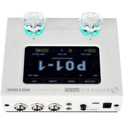 Гитарный процессор эффектов Процессор эффектов HOTONE AUDIO AMPERO MINI VANILLA фото 10