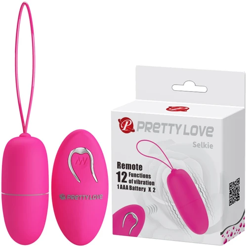 Виброяйцо Pretty Love Selkie Wireless Egg Pink