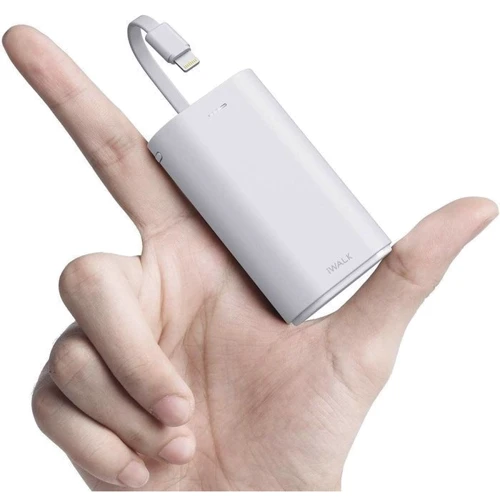 Внешний аккумулятор iWALK Power Bank Link Me 9000mAh Lightning White (DBL10000L): Выходное напряжение, В 5
