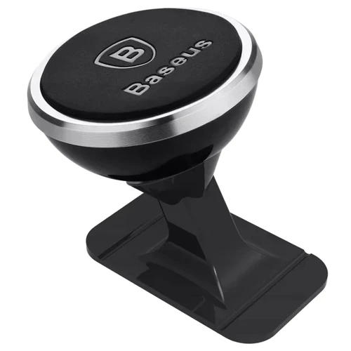 Держатель Baseus Car Holder Magnetic Adjustable Silver (SUCX140012): Совместимость Для смартфона, Apple