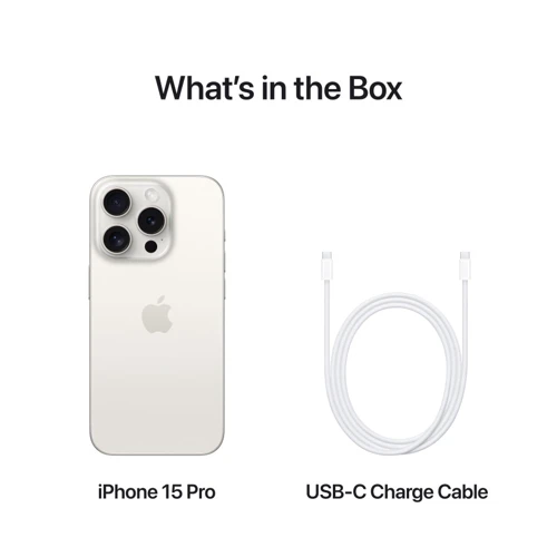 Apple iPhone 15 Pro 512GB White Titanium (MTV83)