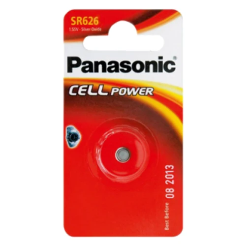 Батарейка Panasonic SR 626 BLI 1 (SR-626EL/1B)