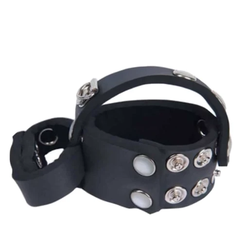 Подвійне ерекційне кільце Topco Sales Kinky Cock Ring & Ball Harness