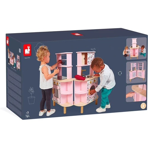 Ігровий набір Janod Кухня двостороння (J06616)