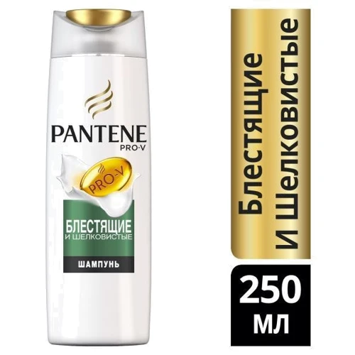 Pantene Шампунь Блестящие и шелковистые 250 ml: Назначение Очищение