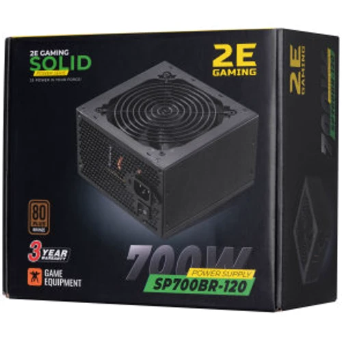Блок питания 2E Gaming Power Supply SOLID 700W (2E-SP700BR-120) фото 9