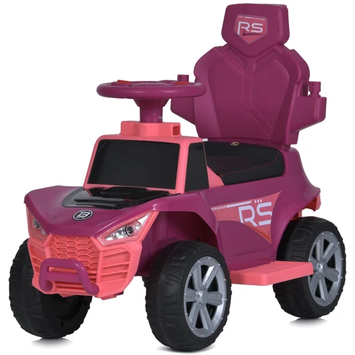 Детский электромобиль-толокар 2в1 Bambi фиолетовый (M 5764EBLR-9)