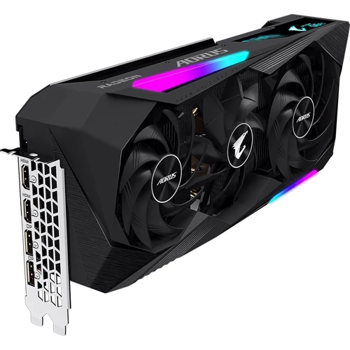 Видеокарта GIGABYTE AORUS Radeon RX 6900 XT MASTER 16G (GV-R69XTAORUS M-16GD): Разрядность шины памяти, бит 256