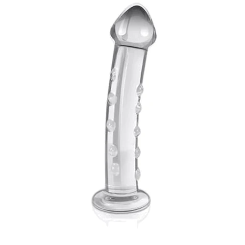 Фаллоимитатор LoveToy Glass Romance 7.5" Clear