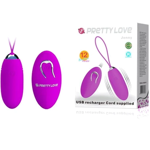 Виброяйцо Pretty Love Jenny с ДУ, BI-014362W-9