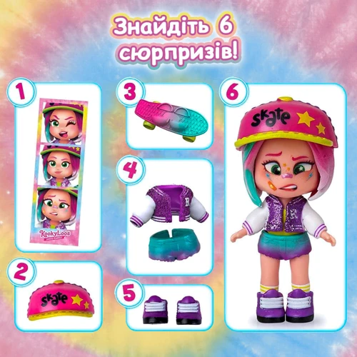 Лялька з аксесуарами Kookyloos S1 – Створюй настрій (в асортименті) (PKL1D212IN00)