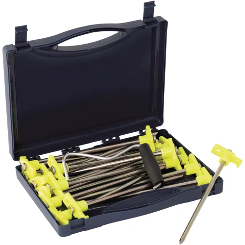 Аксессуар для палаток Колышки Outwell Spike Peg Box 20.5 см 20 шт. Luminous Green (650778)