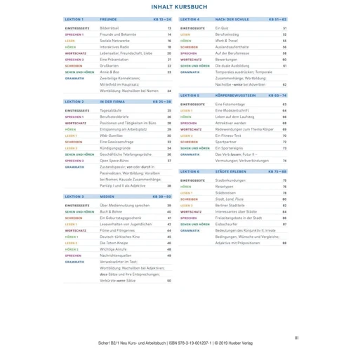 Sicher! Aktuell B2.1: Kurs- und Arbeitsbuch mit Audio-CD: Обложка Мягкая