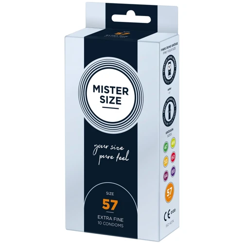Презервативы Mister Size 57 (10 pcs)
