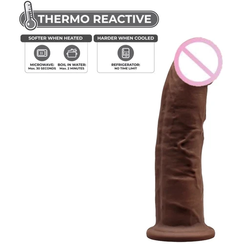 Фаллоимитатор Silexd Robby Brown (Premium Silicone Dildo MODEL 2 size 6")