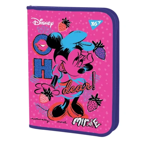 Папка для тетрадей Yes Minnie Mouse В5 пластиковая на молнии (491816)