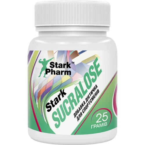 Специальный продукт Stark Pharm Stark Sucralose 25g: Форма выпуска Порошок