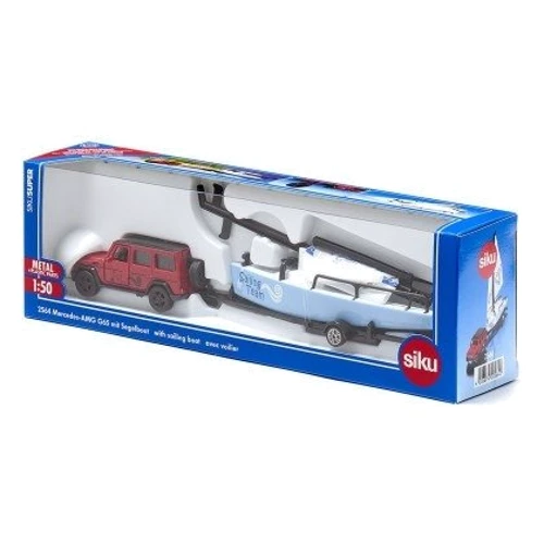 Автомодель Siku Mercedes-AMG G65 з човном (6336309)