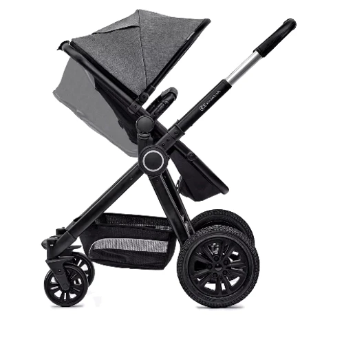 Универсальная коляска 2 в 1 Kinderkraft Veo Black/Gray (KKWVEOBLGR2000) фото 7